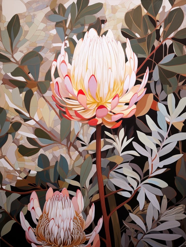 Flower Illustration Protea 5