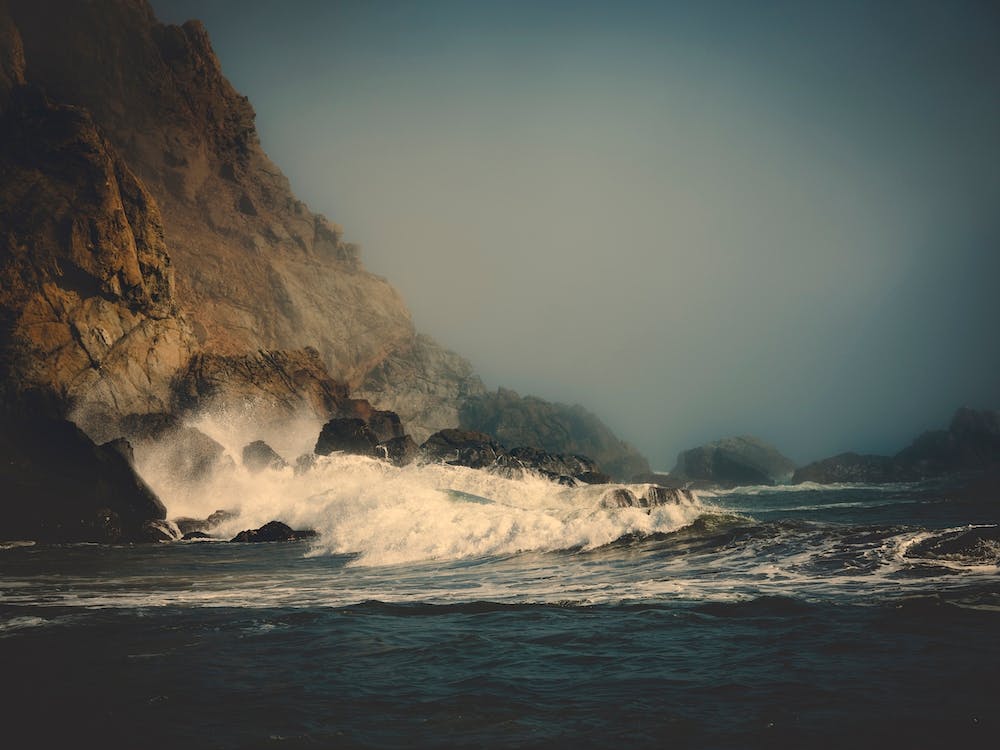 Waves At Pfeiffer Beach