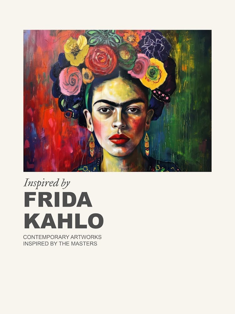 Museum Poster Inspired By Frida Kahlo 4