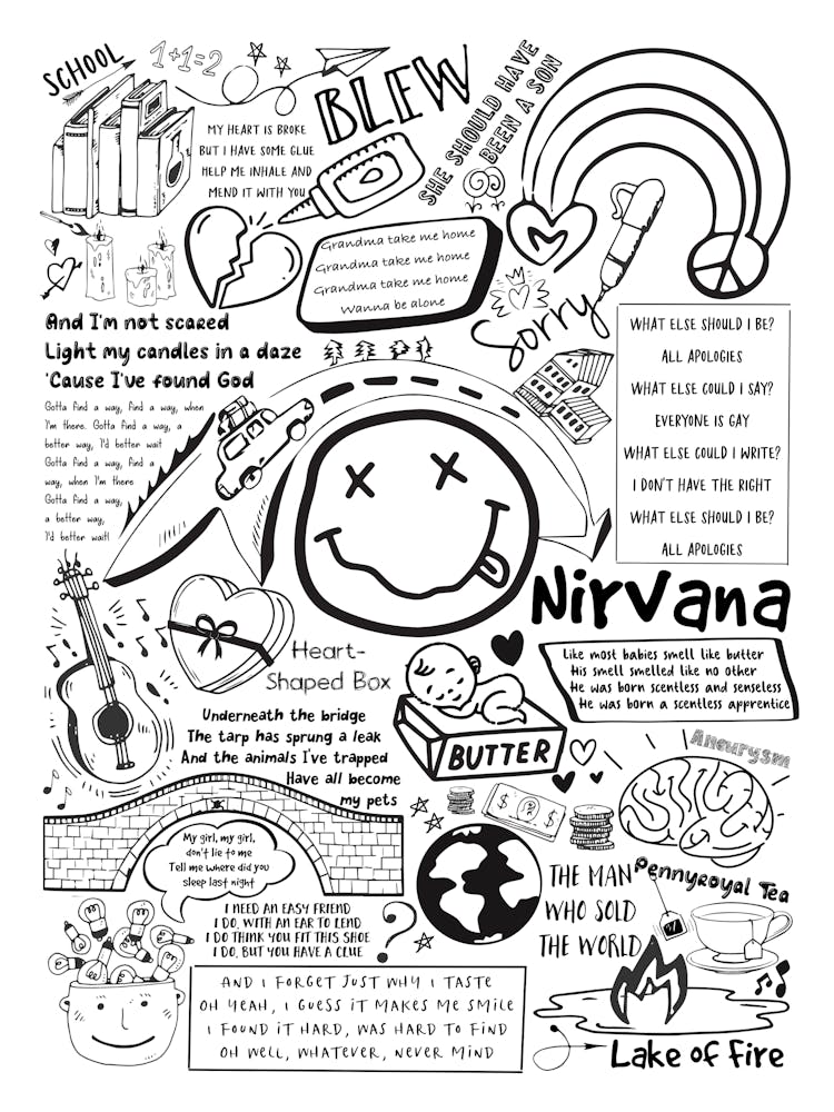 Nirvana Doodle Lyrics