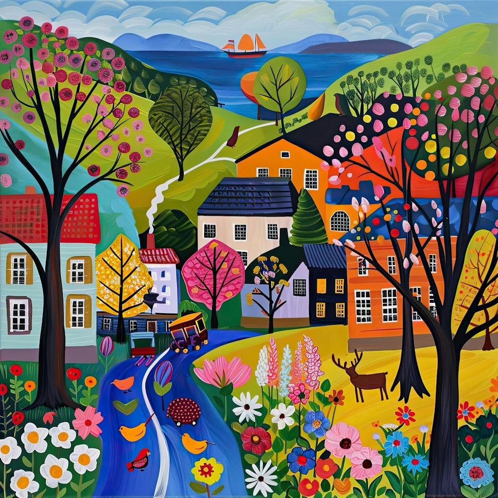 Kids Travel Illustration Oslo 4