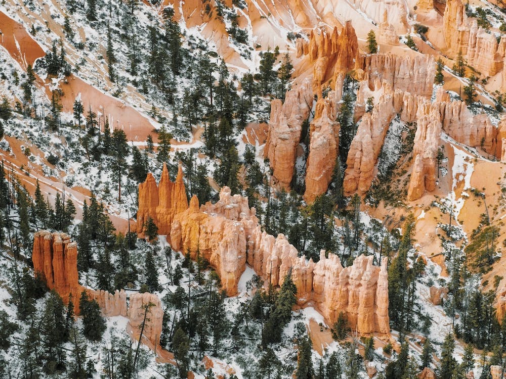 Utah Desert Snow