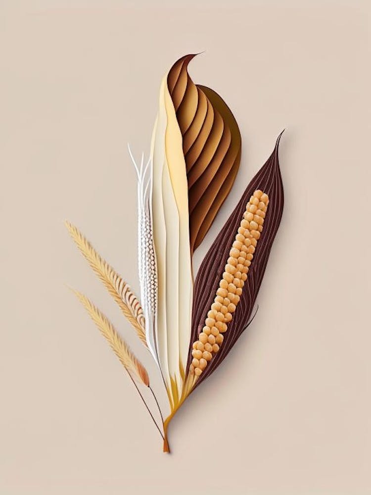 Corn Silk Spices And Herbs Retro Minimal 6