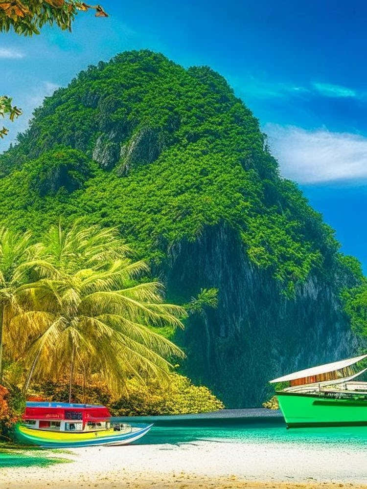 El Nido Philippines Pop Art Photography Tropical Destination