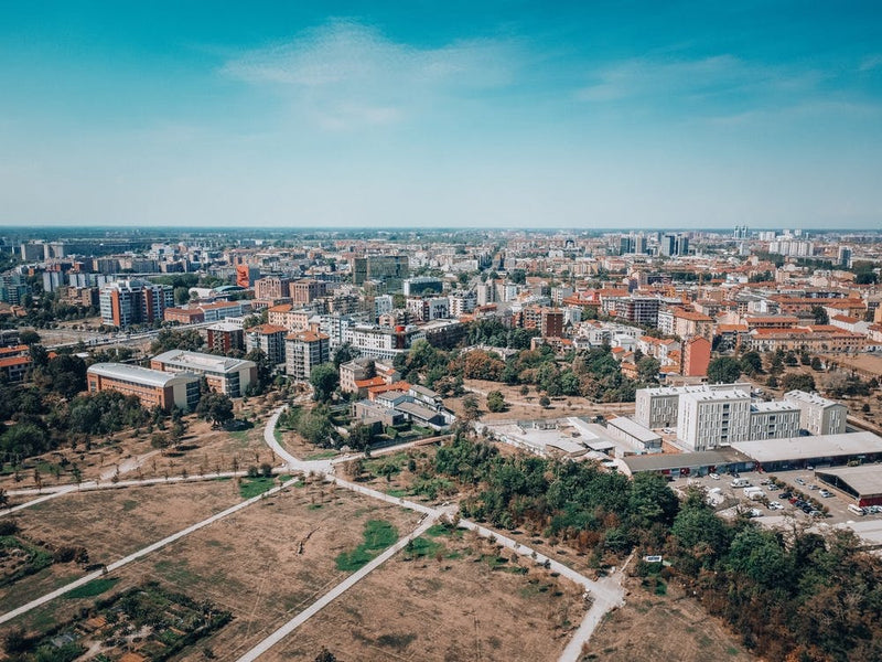 Poster Print of Milan, Italy city skyline