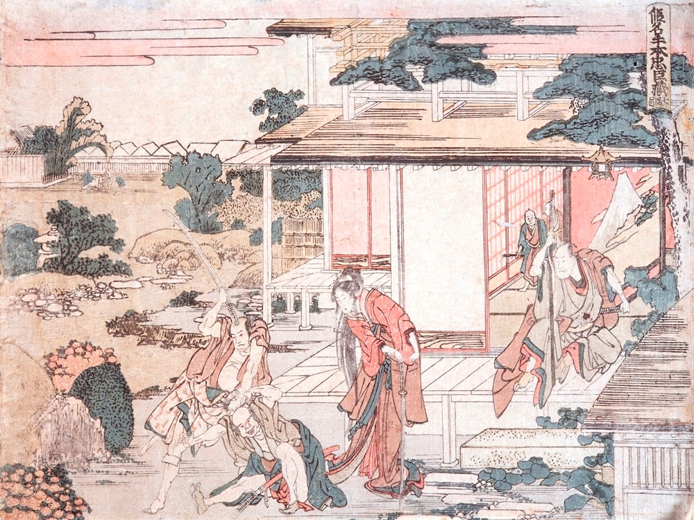 Act VII von Katsushika Hokusai