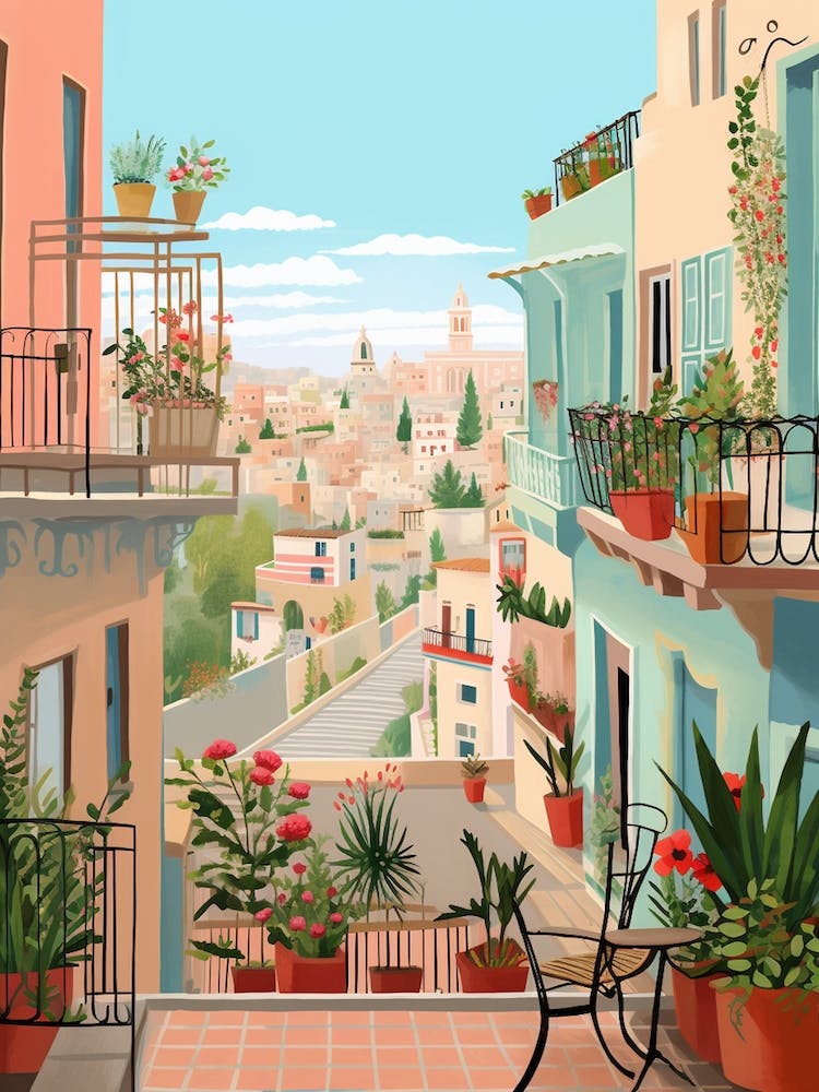 Haifa Israel 6 Illustration