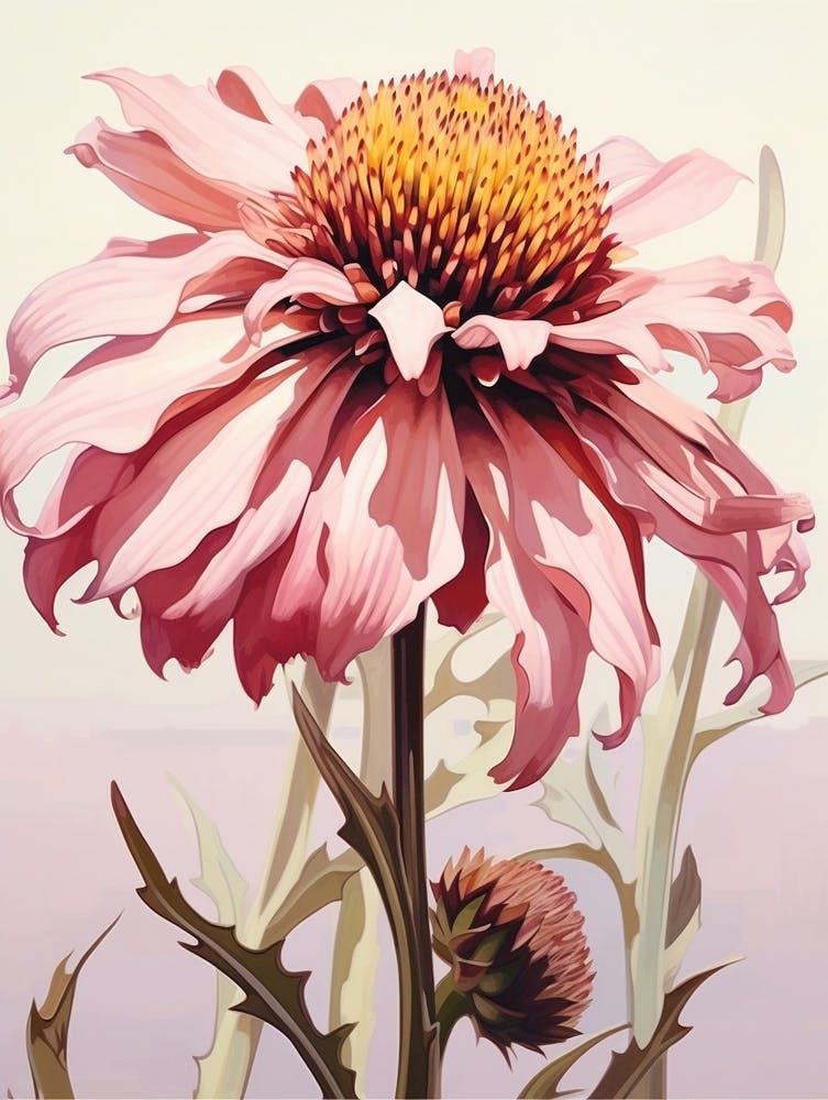 Floral Illustration Gaillardia 1
