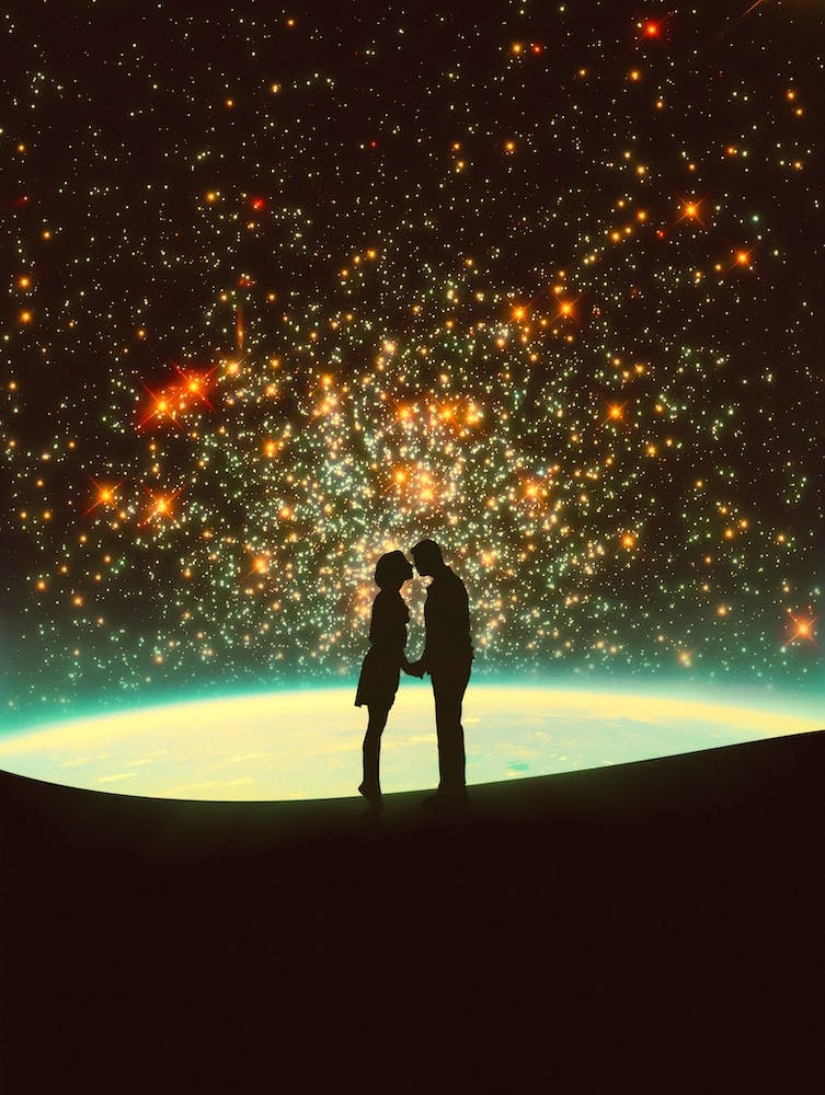 A Cosmic Kiss