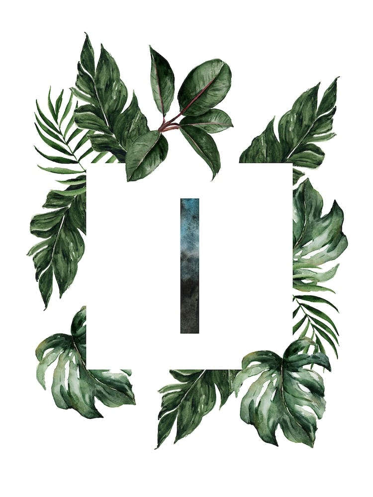 Botanical Alphabet I