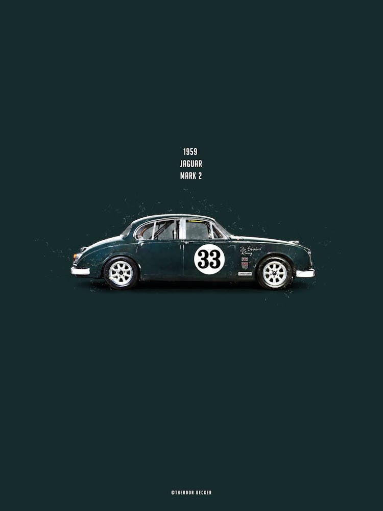 Cars in Colors, Jaguar MK2