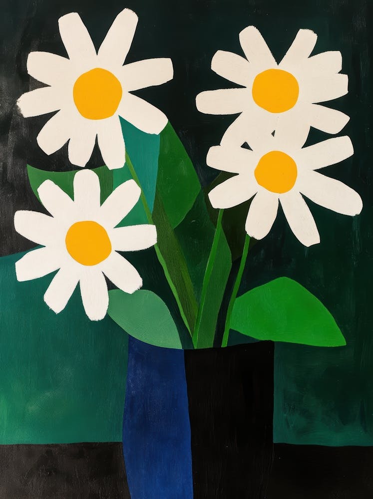 Daisies In A Vase 46