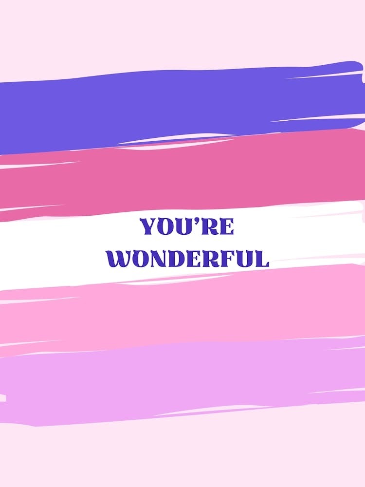 You'Re Wonderful