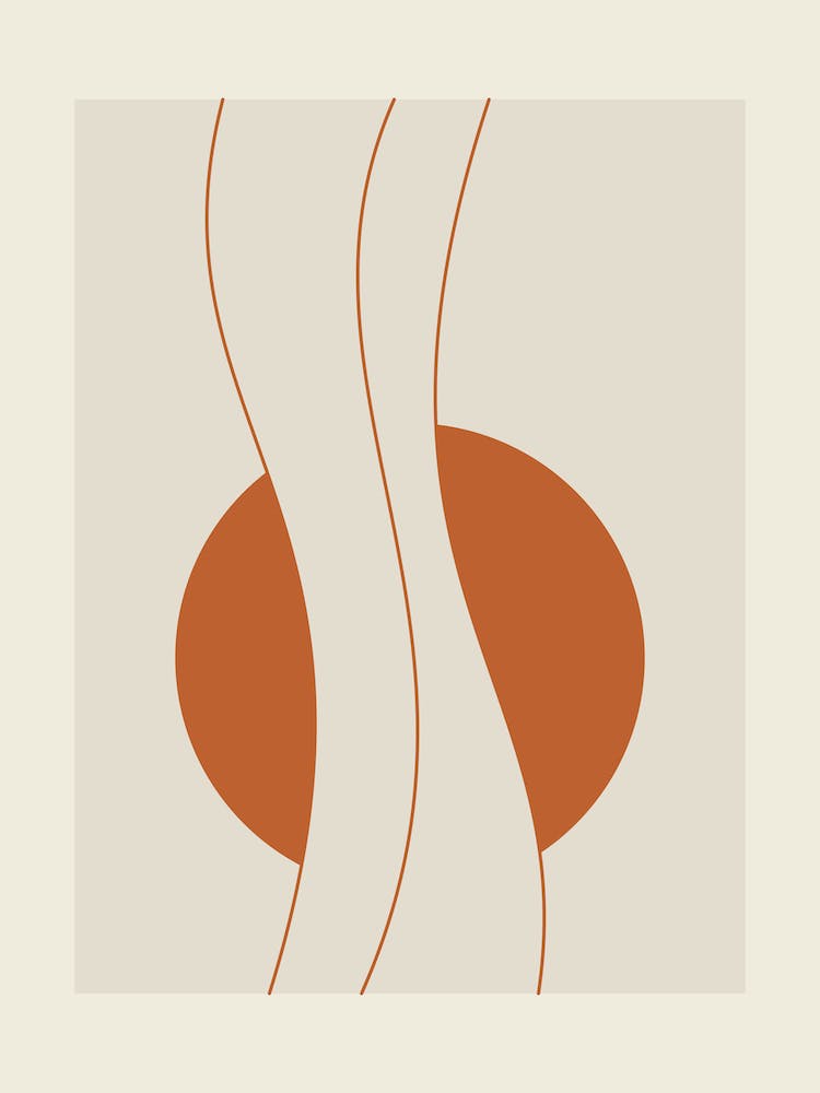 Orange And Beige