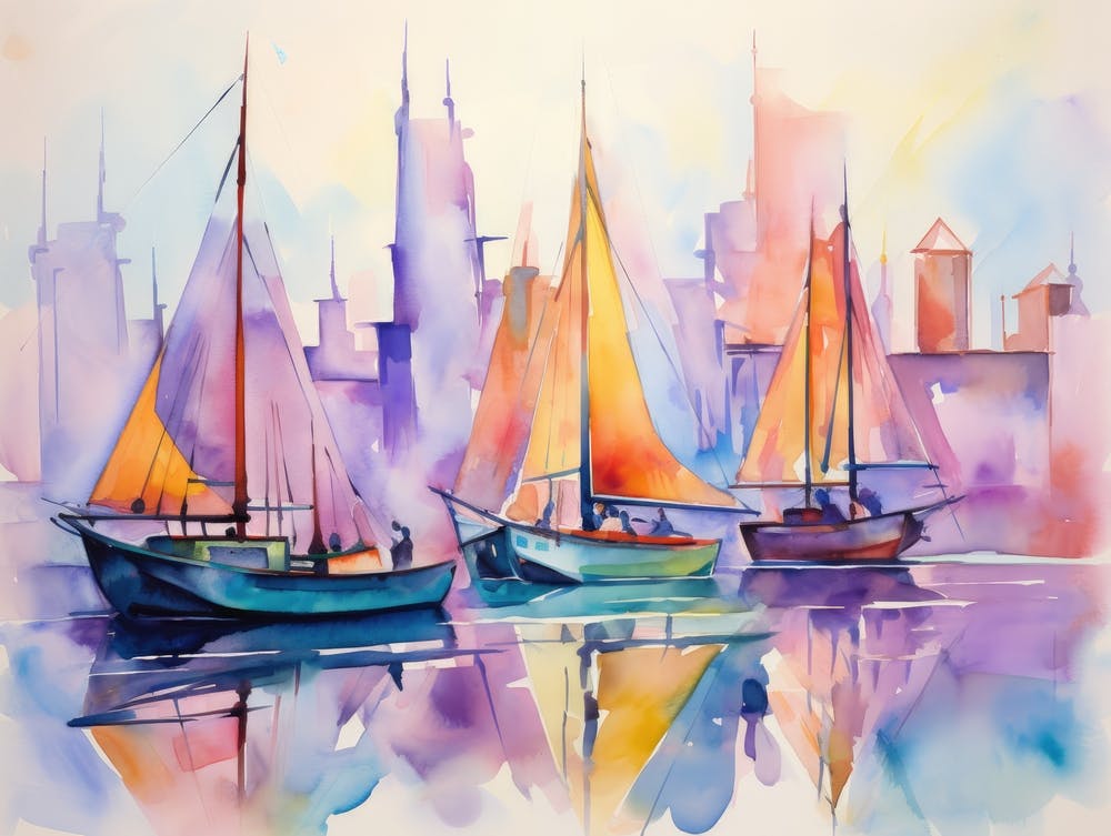 Sailboats In Chicago