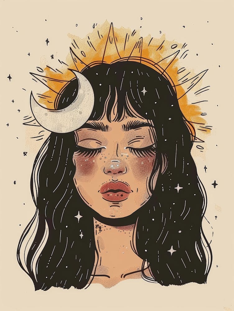 Moon And Stars 16