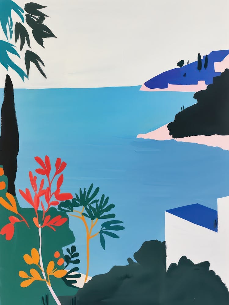 Travel Poster Happy Places Santander 2