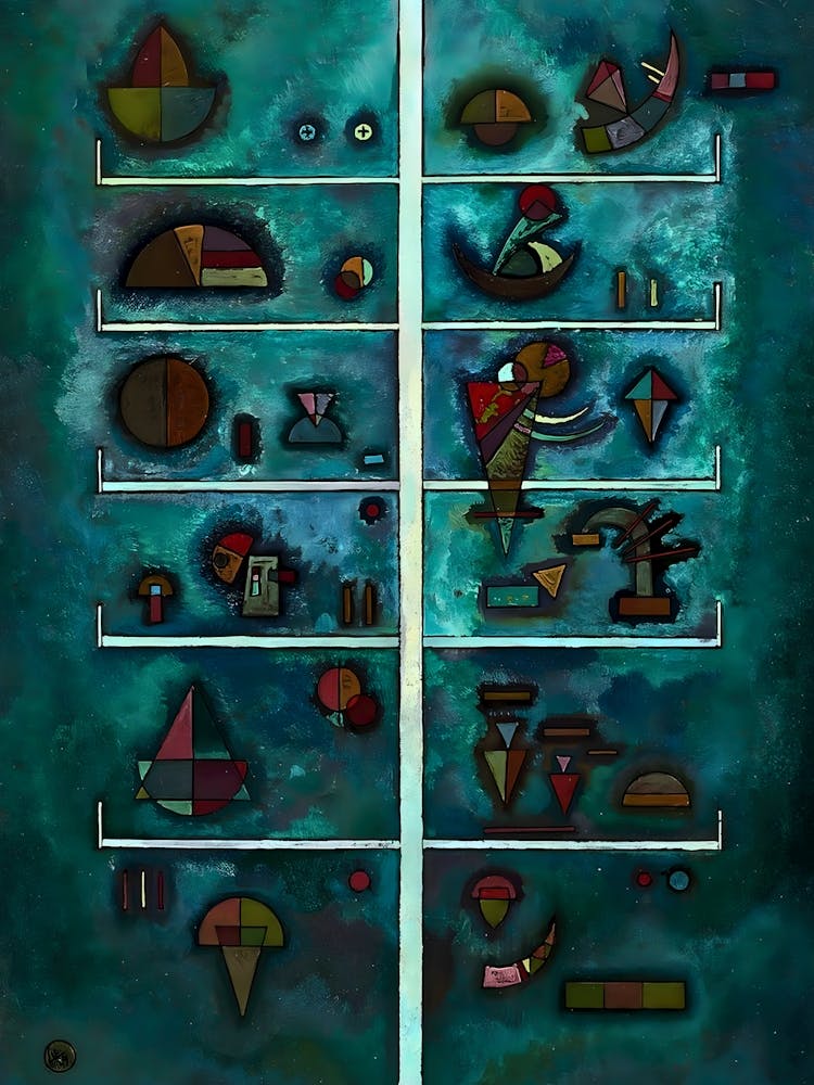 Wassily Kandinsky Shelves