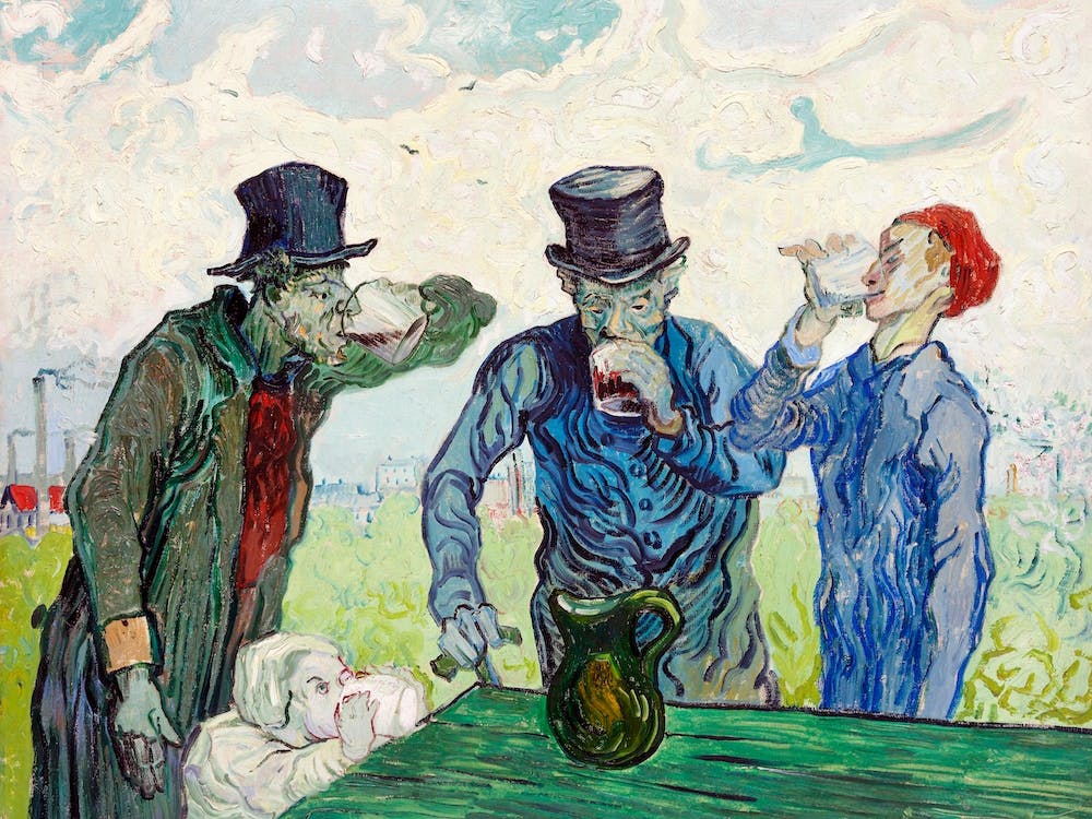The Drinkers, Vincent Van Gogh
