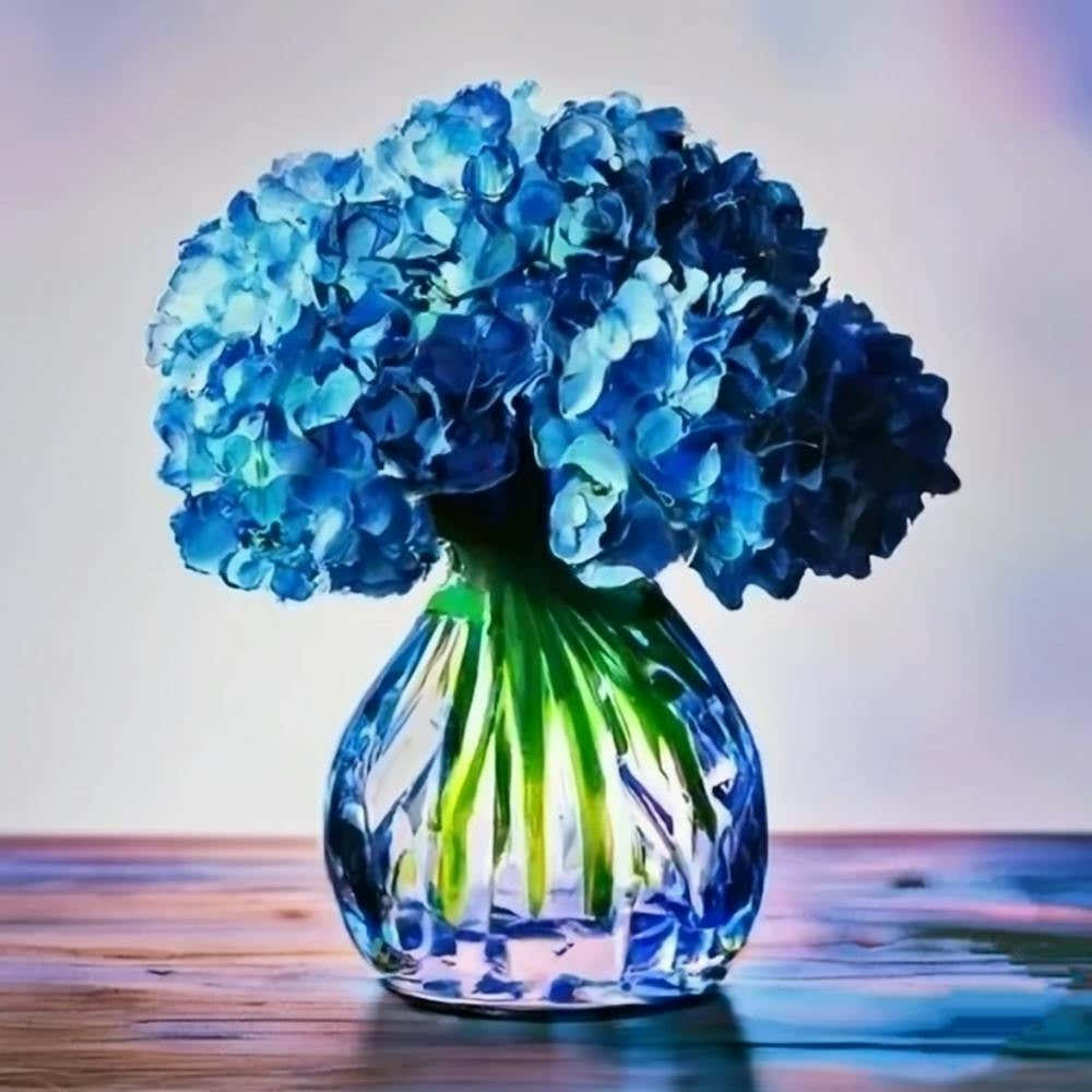 Hydrangeas Vase