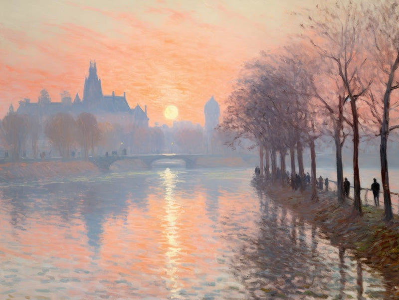 Sunrise On The Seine