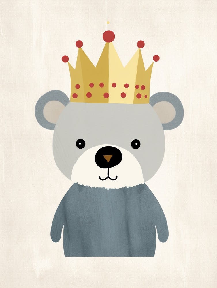 Little Koala 4 Wearing A Crown
