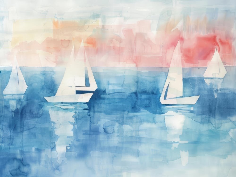 Sailboats At Sunset 26