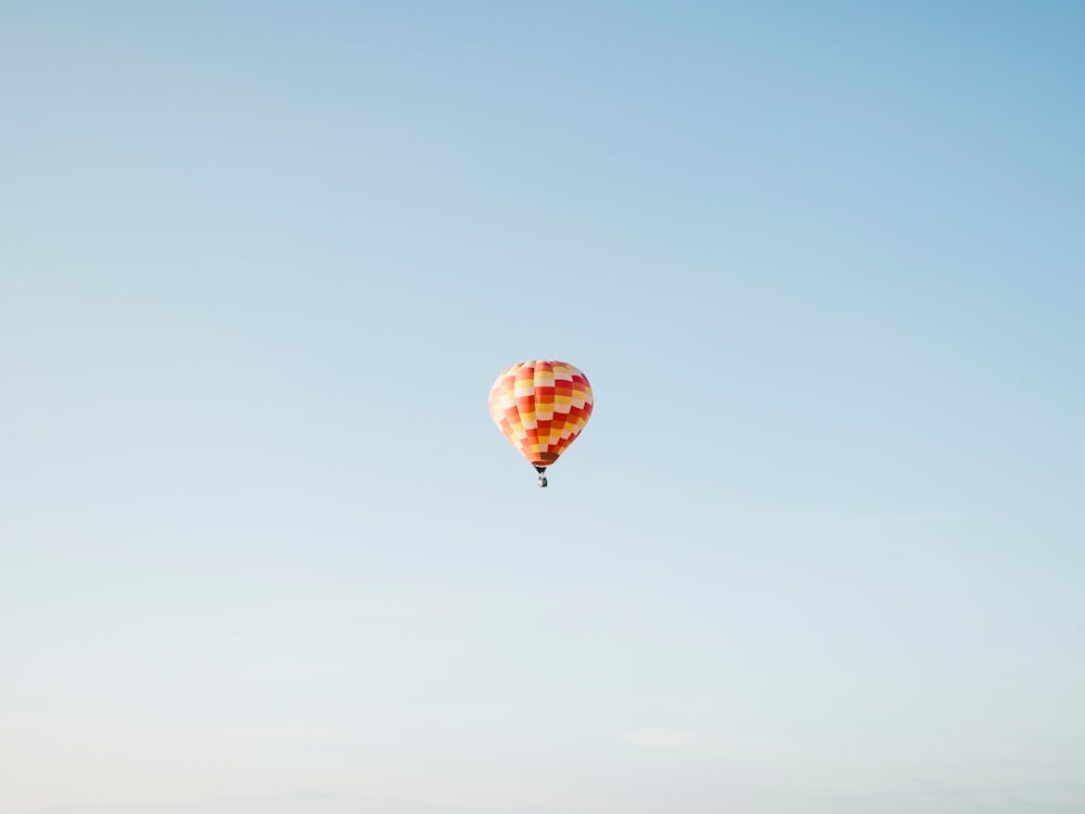 Montgolfière dans le Ciel