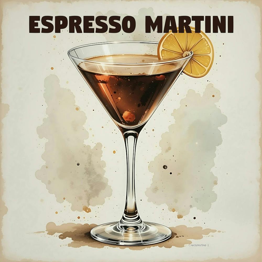 Espresso Martini Cocktail 1