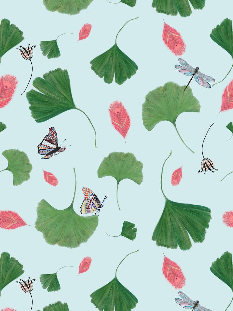 Ginkgo Biloba Butterfly