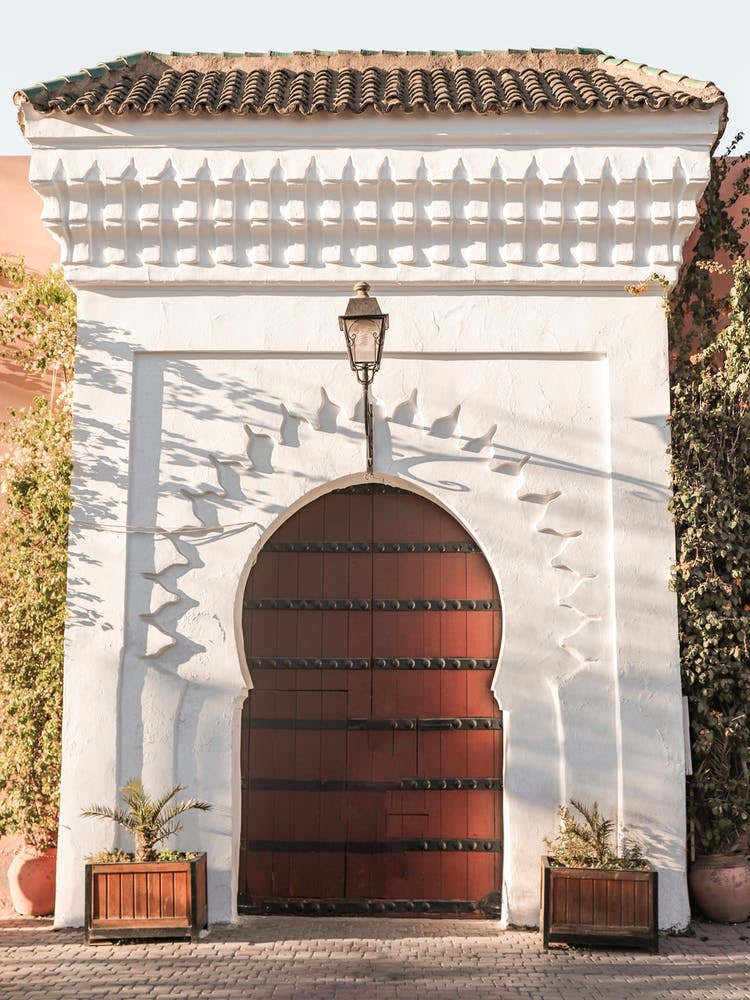 Entrance In Marrakech