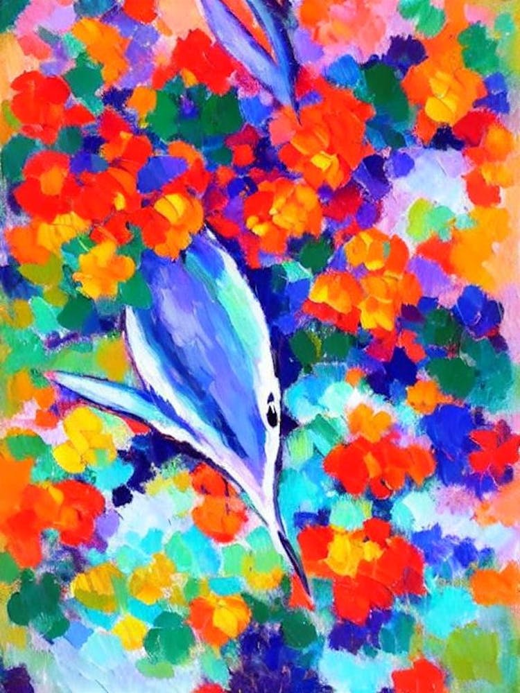 Bonnethead Shark Matisse Inspired