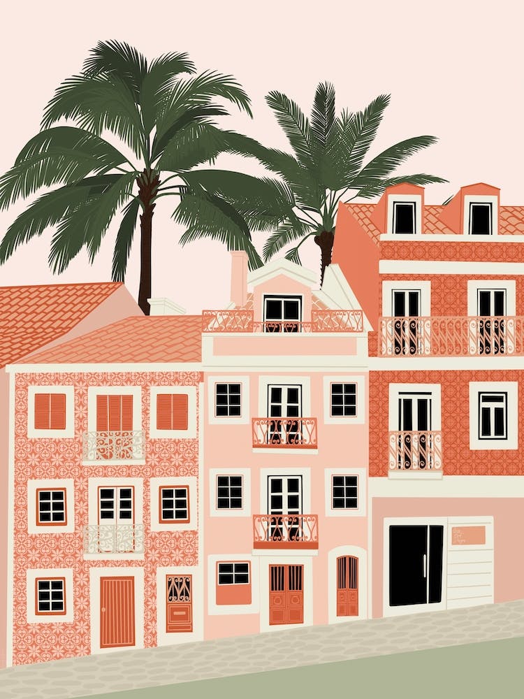 Lisbon Print 