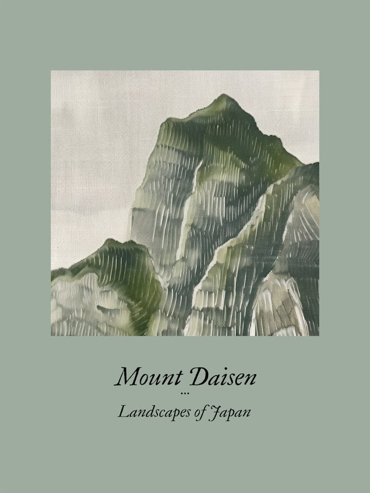 Landscapes Of Japan Mount Daisen 83