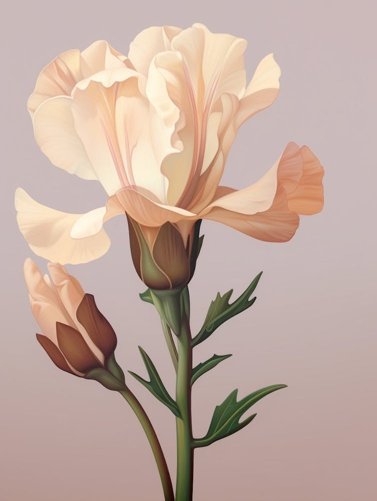 Floral Illustration Freesia 2