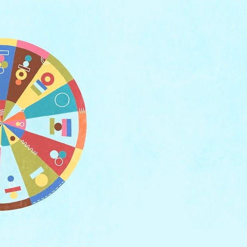 Double Fortune Wheel Mandala