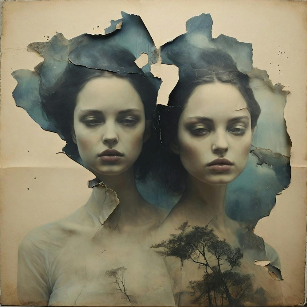 Two Women In The Forest