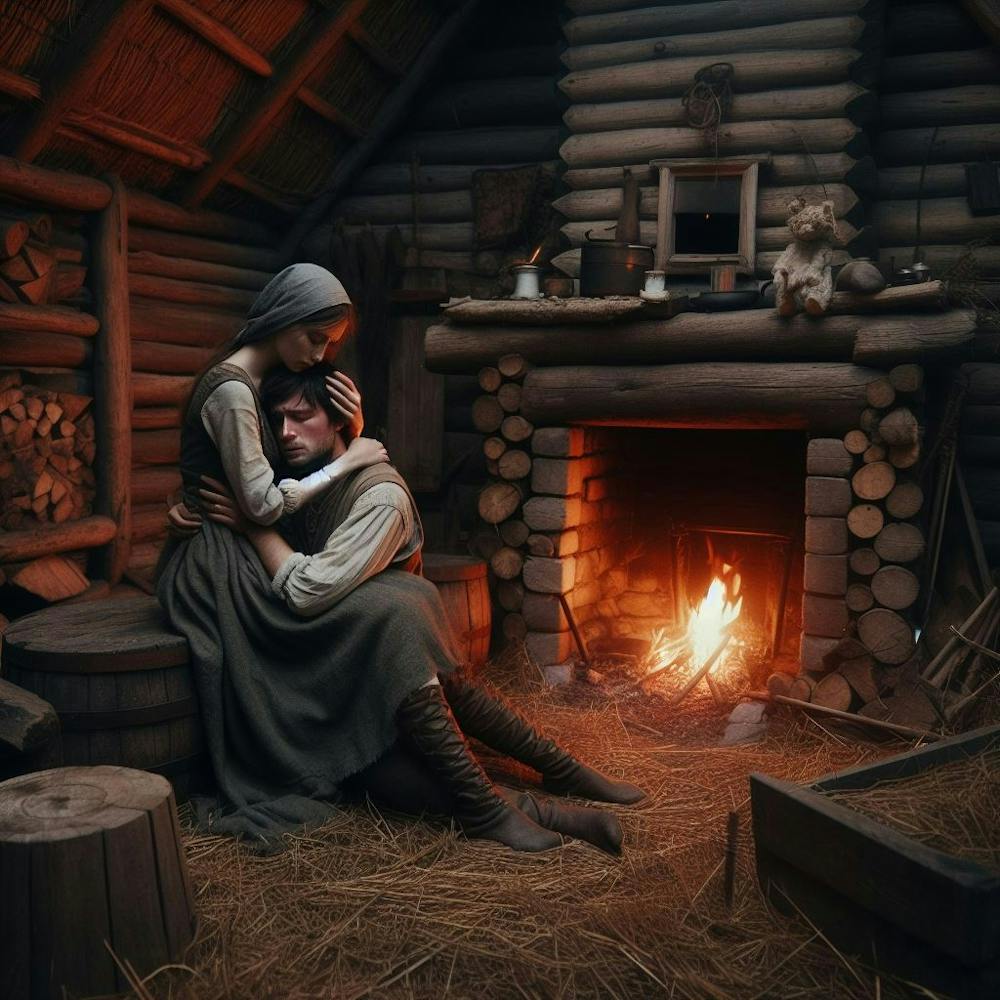 She finds Him in the Cottage, all Alone, Crying. His Eyes Light Up whenever he Sees Her. All was Not Lost, After All