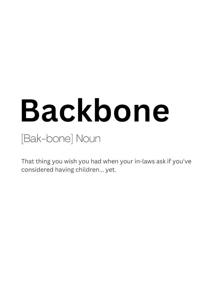 Backbone Definition Meaning