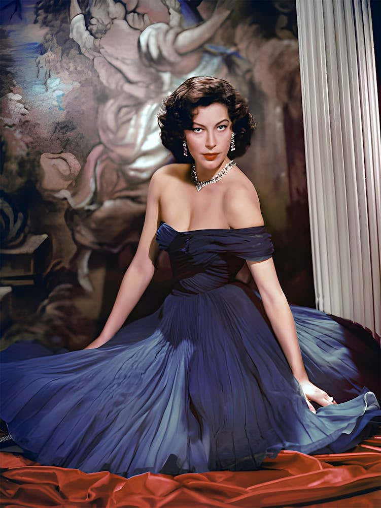 American Actress Ava Gardner