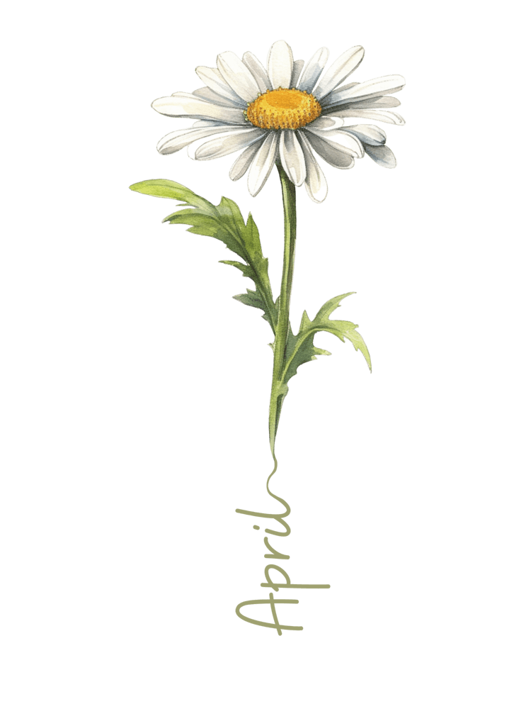 April Birth Flower Birth Month Botanical