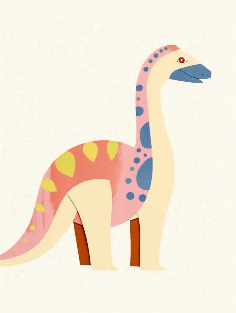 Nursery Dinosaur Art Apatosaurus