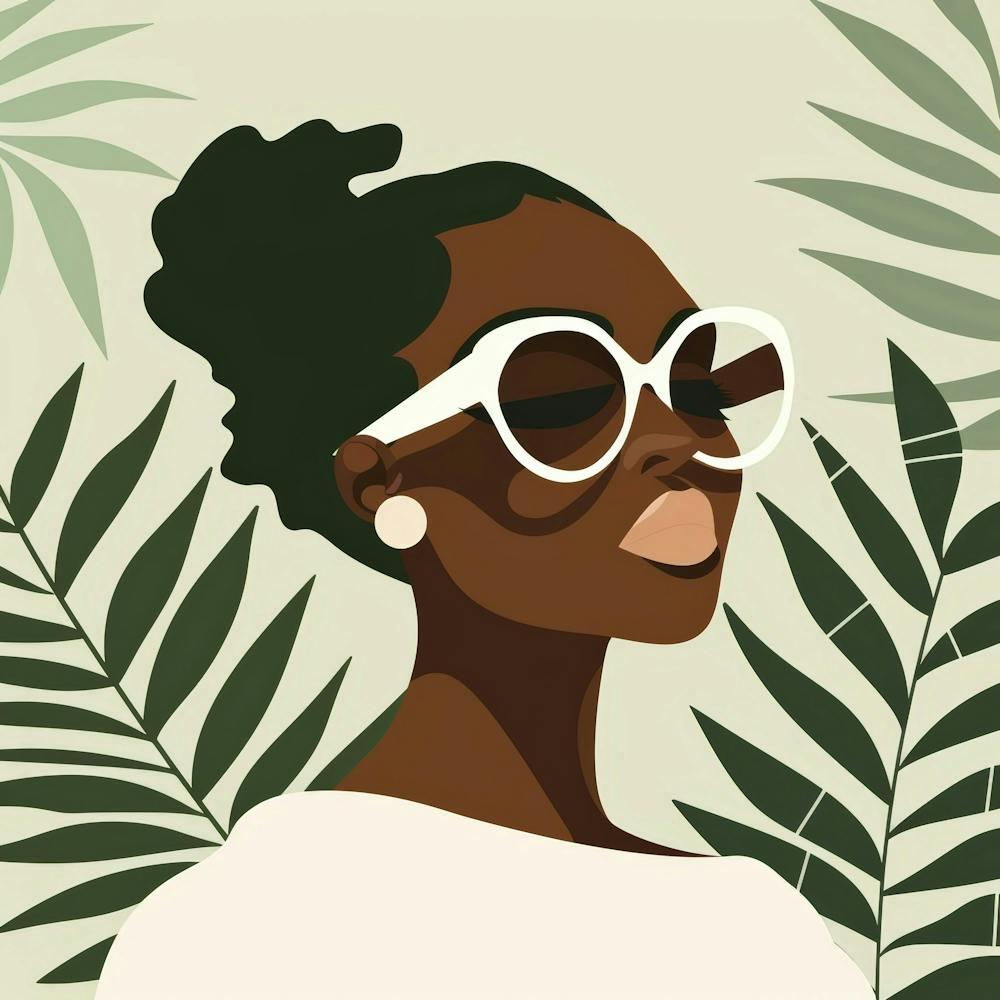Portrait Of African American Woman 6