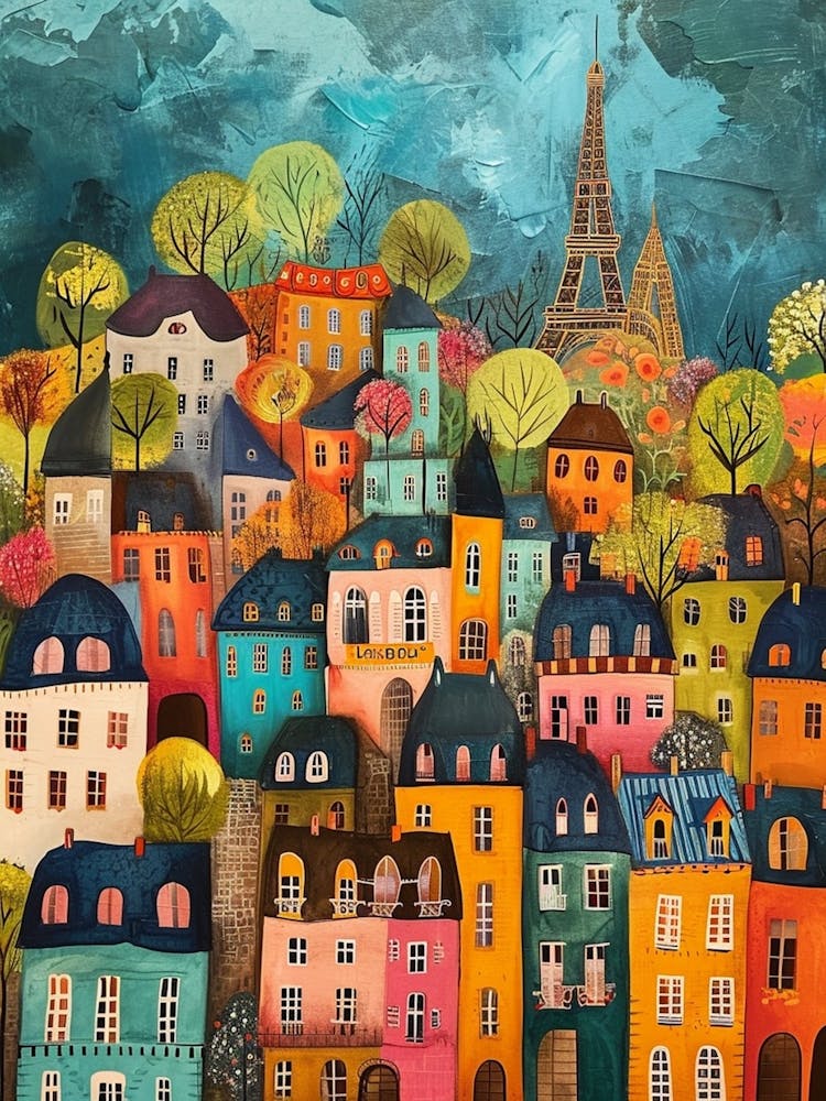 Kitsch Colourful Paris 2