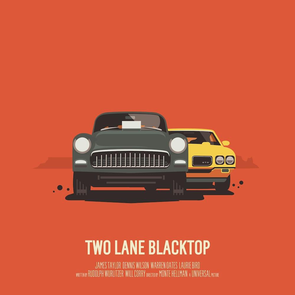 Two Lane Blacktop Square