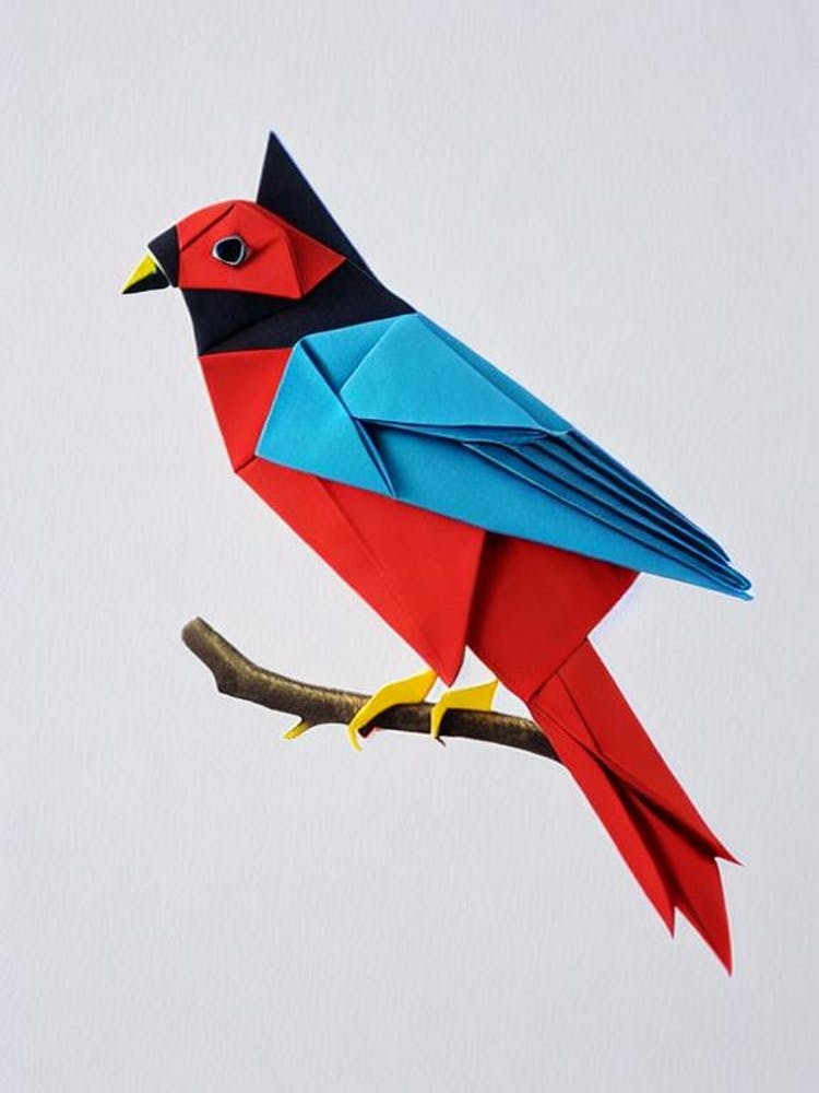 Great Horned Owl Origami Bird