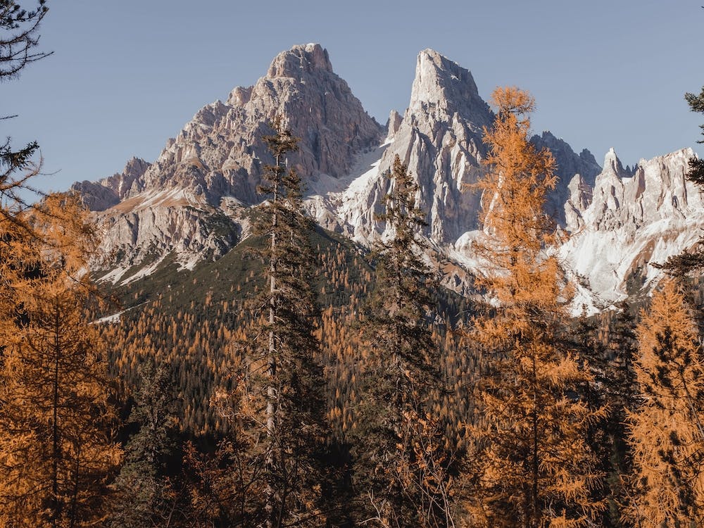 Autumn Mountain View