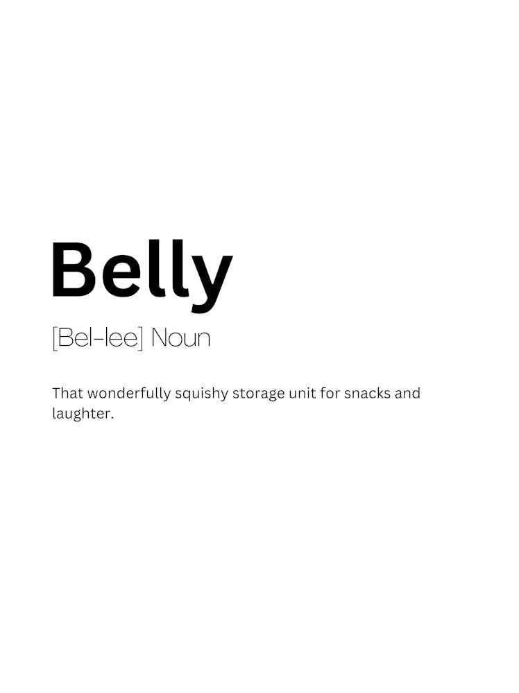 Belly Definition Meaning
