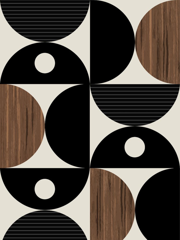 Abstract Black And White