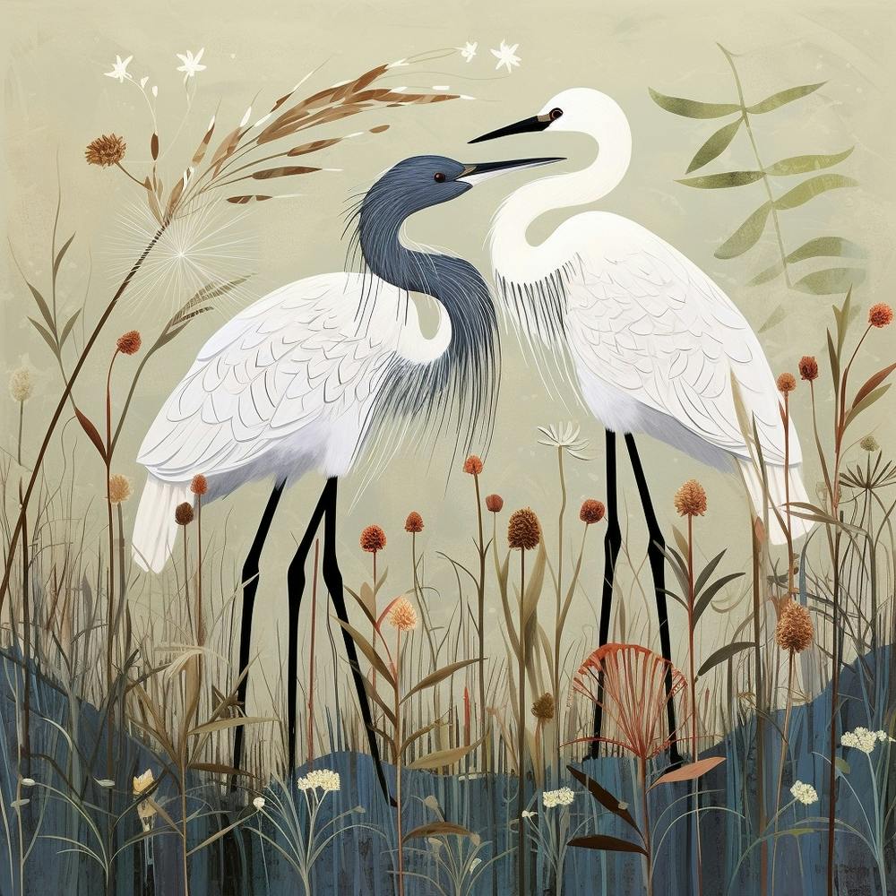 Bird In Nature Egret 3